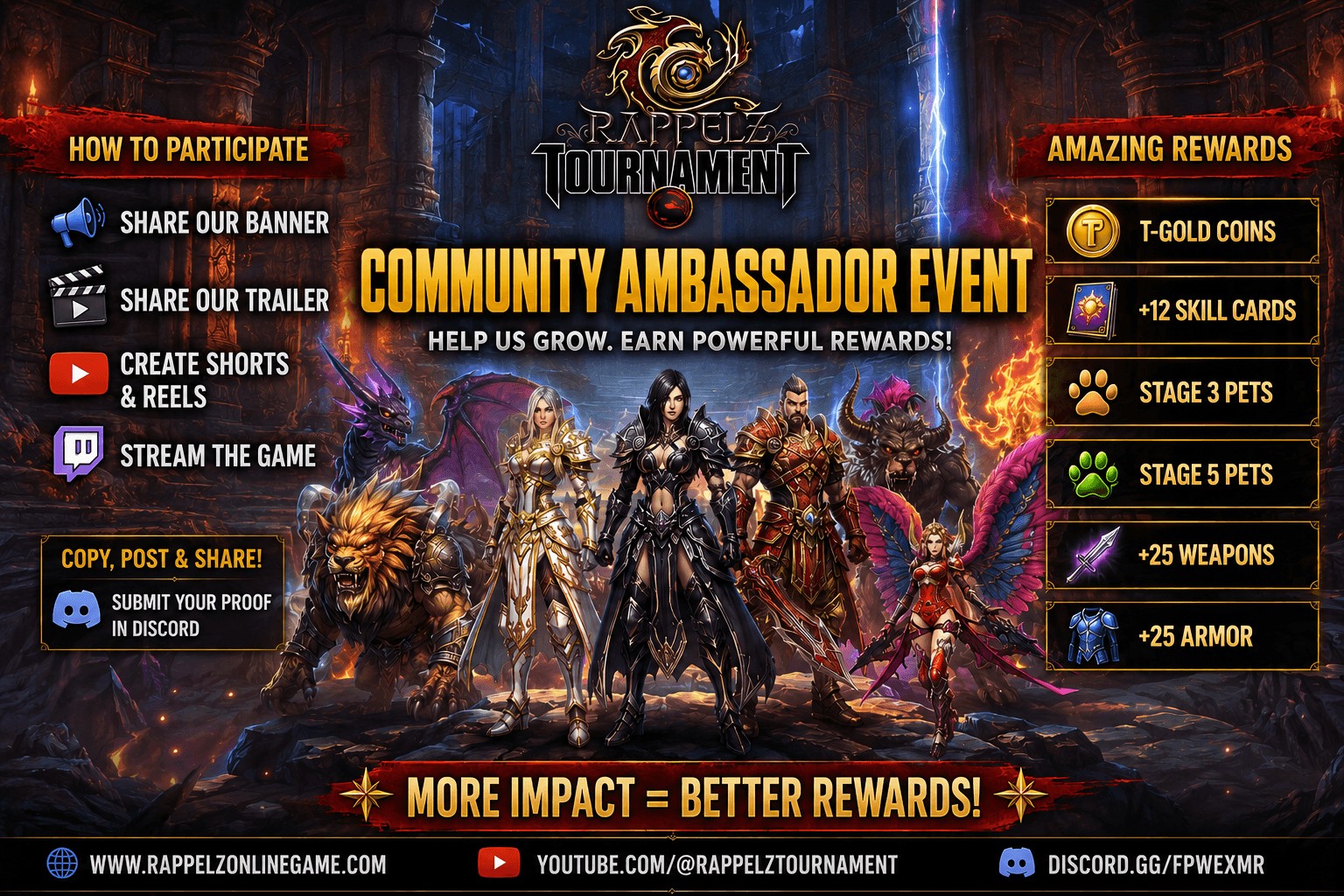 Rappelz Tournament Community Ambassador Event