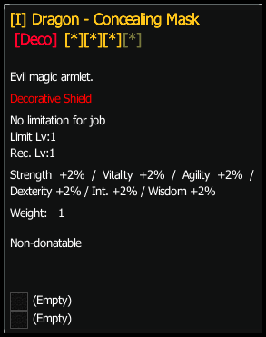 Deco Dragon 1H Magic Shield stats preview