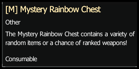 Mystery Rainbow Chest stats preview