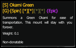 Okami Blue stats preview