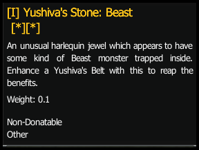 Yushiva's Stone (All Types) stats preview