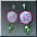 Sprightly Dark Moonlight Earrings item icon