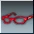 Stylish Red Glasses Mask(7 days)  [*][*][*][*] item icon