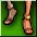 Hunter: Elegant Red Leather Sandals - Basic item icon
