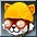 Snowboarding snow leopard item icon